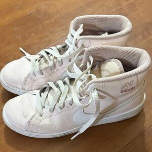 Nike Women's Cream High-Top Sneakers